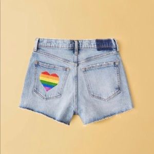 High Rise Jean Short